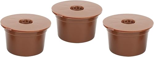 Miniatura 7 de Taza de filtro de cápsula de café reutilizable y recargable 3pcs compatible con máquinas Caffitaly