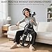 Ceciliec Electric Cello, Full Size Silent Practice Cello with Headphone Jack & Carry Bag, Professional Cello for Beginners/Adults - Includes Bow Rosin