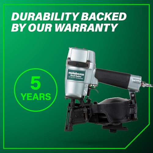 Metabo HPT Roofing Nailer, Pro-preferred Pneumatic Power Nailers, Ideal thumbnail 11