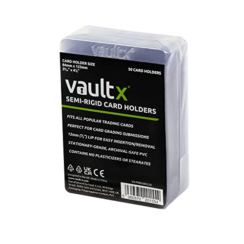 Vault X Semi-Rigid Holders 50 Pack