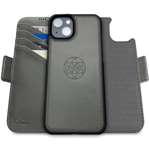 dreem Wallet Case for iPhone 15, Revolutionary Vert/Hor Phone Stand