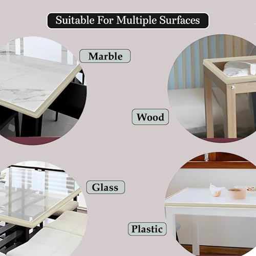 Image of SYGA Baby Safety Strip Furniture Edge Guard Cushion Corner Cover 2 Meter 6.5 feet Tape Infant Bump Protector (White)