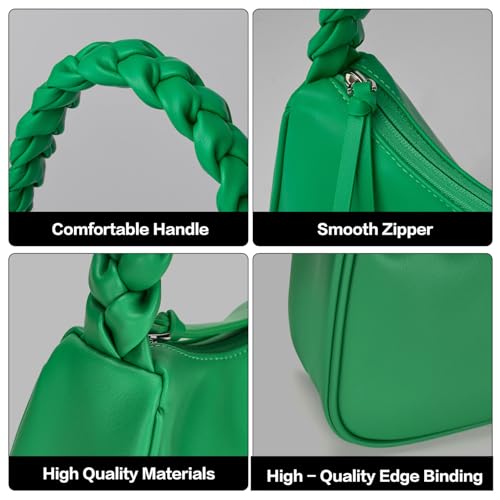 Bolso de hombro de cuero para mujer, hobo y clutch mini miniatura 6
