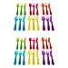 Ikea Kalas 36 Piece Plastic PBA Free Colorful Cutlery Set