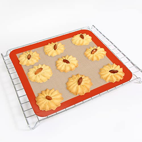 Square Silicone Baking Mats for 10 Inch Cake Pan
