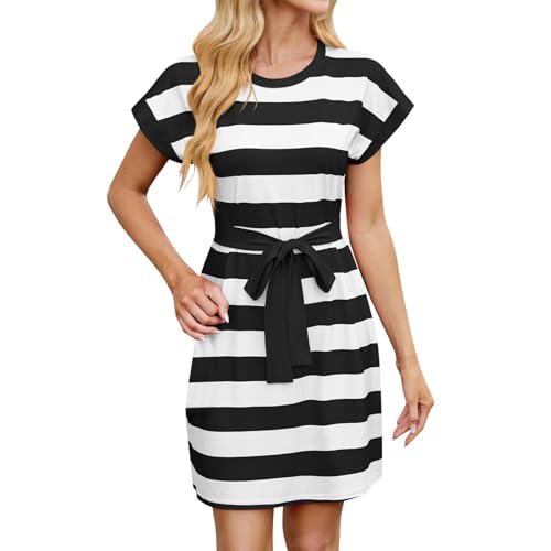 Robe d'été corta rayée : la douceur d'une silhouette fluide pour célébrer les beaux jours