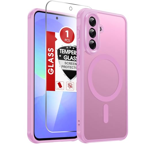 Coque Samsung A36 5G Mag-Safe translucide pour le quotidien