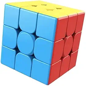 Cubo Mágico Profissional 3x3 Cuber Pro 3 Color – Giro Suave e Rápido, Alta Precisão, Ideal para Speedcubing, Treino e Lazer, Resistente e Durável para Iniciantes e Profissionais
