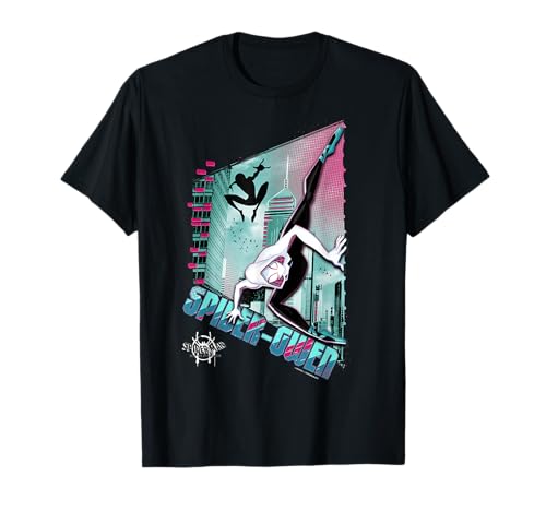 Marvel Spider-Man Spiderverse Spider-Gwen City Pose T-Shirt