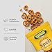 Landau Organic Spelt Pretzels, Low Fat Salted Snack, USDA Certified, All-Natural Ingredients, Kosher, 8 oz Bags, 12 Count