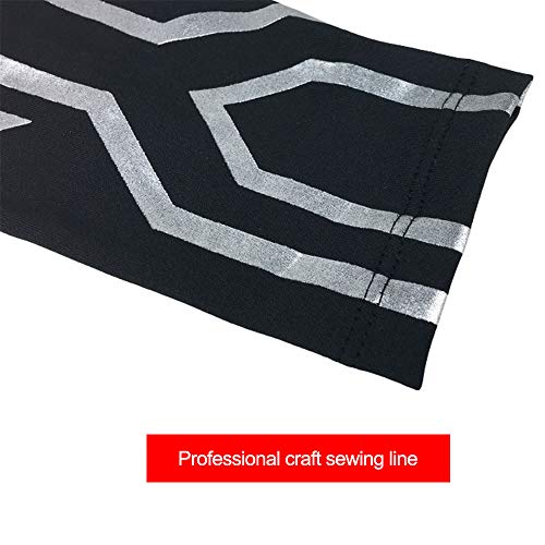 EJDTOP Mangas de proteção UV para homens e mulheres, 1 par de mangas de proteção para basquetebol, c