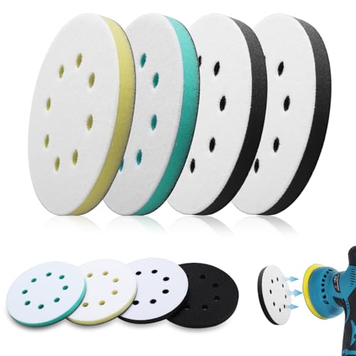 Yotutun 5x Filz-Polierscheibe 125 Mm Für Winkelschleifer – Ideal Für Lack, Holz, Metall & Kunststoff