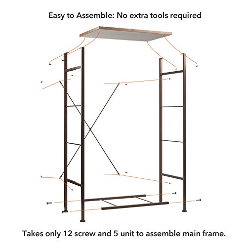 Romoon Dresser Organizer With 4 Drawers, Fabric Dresser Tower For Bedroom, Hallway, Entryway, Closets - Espresso #TOP7