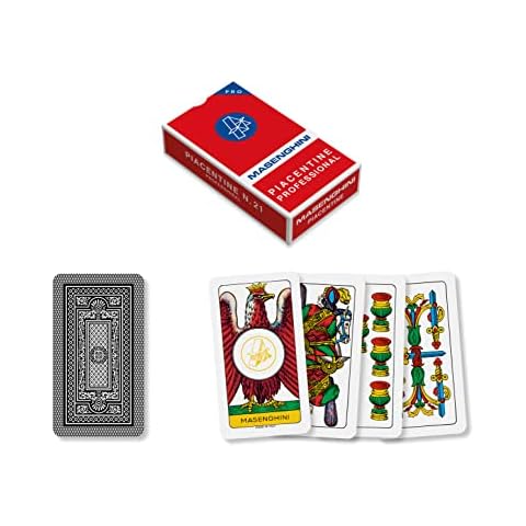 Dal Piacentine 21 Playing Cards Laminated Cover