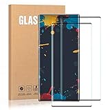 Galaxy Note 10 Screen Protector [2Pack] Tempered Glass 3D Curved EDG Coverage, Anti-Scratch, Bubble Free and Case Friendly, Tempered Glass Compatible with in-Display Fingerprint Sensor
