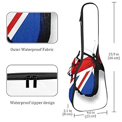 Housse pour ukulélé avec motif drapeau britannique et papillon – 10 mm d’épaisseur – Rembourrage en éponge de 53,3 cm… - Les Beatles, Paul McCartney, John Lennon, RIngo Starr, George Harrison Housse pour ukulélé avec motif drapeau britannique et papillon - 10 mm d'épaisseur - Rembourrage en éponge de 53,3 cm… – Image 4