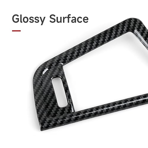 2PCS Side Air Vent Sticker AC Decal Trim Carbon Style ABS Decal Cover fits for BMW 5 Series F10 F11 2011 2012 2013 2014 2015 2016 Interior Accessories by HENGYUESHANG - Image 7