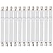 Produktbild ANPHSIN 12 Stück Verstellbare Betttuchspanner, Elastische Bettlakenspanner, Spannbettlakenhalter, Lakenspanner mit Metallclips für Bettlaken, Matratze, Bügelbrett Oder Sofa