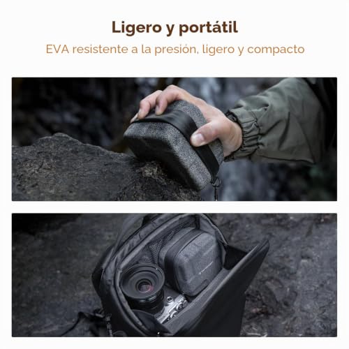Bolsa para 10 filtros de objetivo construcción resistente al agua 95 mm 5