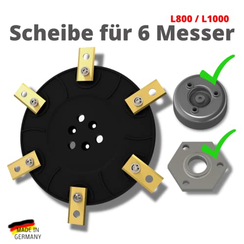 Disco portacoltelli per Worx Landroid L800 L1000