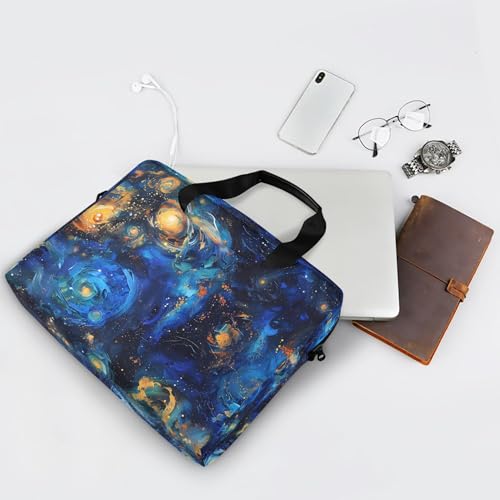 Maletín Starry Sky Van Gogh para portátil 13-15.6 pulg miniatura 7