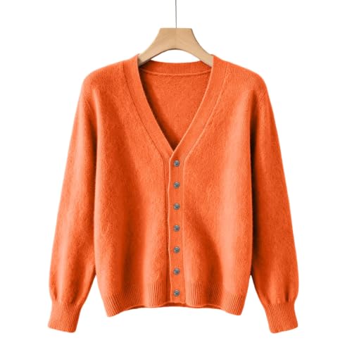 Cardigan Sweaters for Women V Neck Long Sleeve Knit Cardigans Shrug - image 5