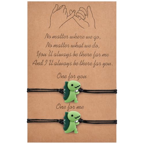 BOCHOI Pinky Promise Distance Matching Bracelets for Couples Best Friend BFF Friendship Bracelet Mother Son Daughter Boy Girl Him Her Girlfriend Boyfriend