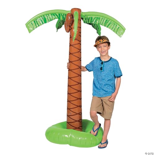 Rhode Island Novelty 66 Inch Inflatable Palm Tree, One per Order