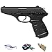 Gamo Pack Pistola de CO2 P25 blowback de balines de Plomo (perdigones) <3,5J