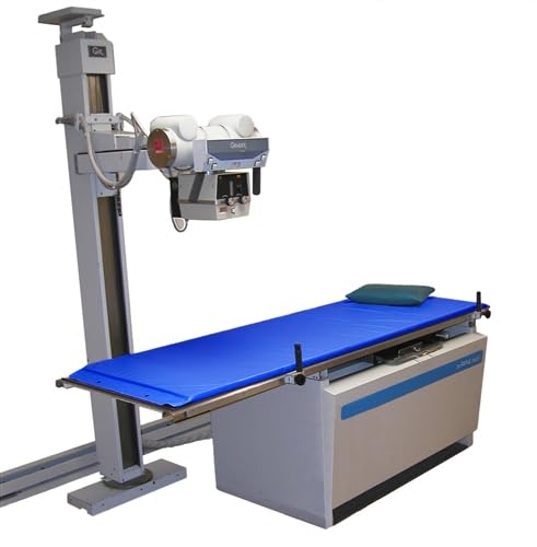 X-Ray Table Pad: 72" x 23-1/4" x 1" - Comfort Foam, Standard Blue Vinyl [No Grommets], USA Made