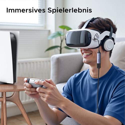 UGREEN Video Capture Card, USB 3.0 HDMI auf USB C/A Videoaufnahmekarte, 4K Eingang und 2K30Hz Capture, hdmi grabber kompatibel mit Switch Switch 2 PS5 Xbox TV Stick Camera Laptop iPad Handy Mac mini 4