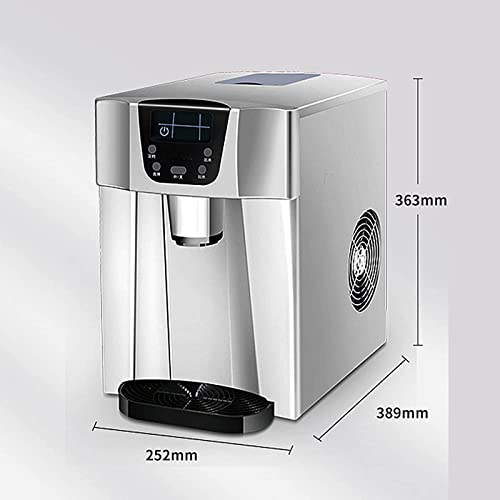 Fabricadora de hielo compacta portátil para cocina y oficina miniatura 7
