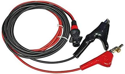 Radiodetection TX Transmitter Direct Connection Lead with Telecom Crocodile Clip