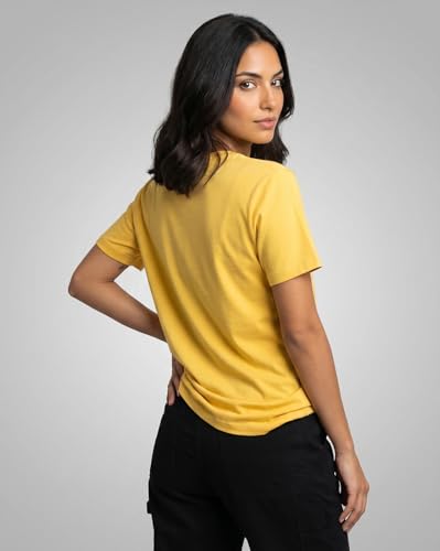Image of Nobero 100% Cotton T-Shirts for Women Stylish | Regular Fit | Graphic Printed T Shirts for Women 180 GSM Combed Cotton | Crew Neck Half Sleeve