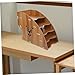 Holibanna Desktop Organizer Shelf Folder Holder for Efficient Desk Organization Easy Assembly Storage for Home Office Tidy Mail Document Sorter