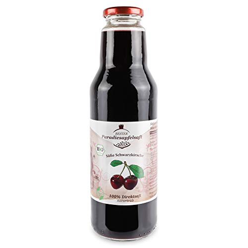 Süße Schwarzkirsche - 100% Bio-Kirschsaft - 6 x 750 ml Cover