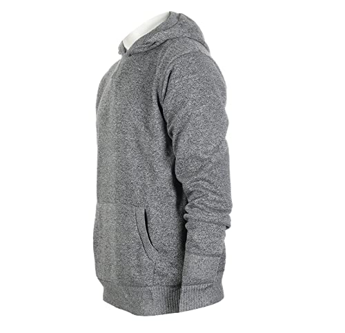 Gioberti Boys Knitted Pullover Hoodie Sweater With Velvet Underlining3