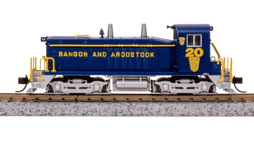Broadway Limited 7485 EMD NW2, BAR 21, Blue w/Yellow, Paragon4 Sound/DC/DCC, N Scale