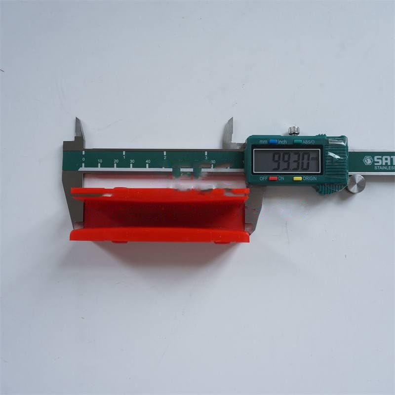 10PCS Elevator Guide Shoe Insert Length 100mm Groove Width 10mm RED 100x10
