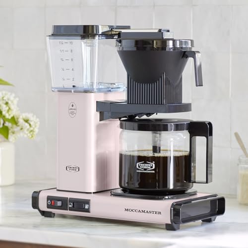 Image of Technivorm Moccamaster 53635 KBGV Select 10-Cup Coffee Maker Cherry Blossom, 40 Ounce, 1.25l