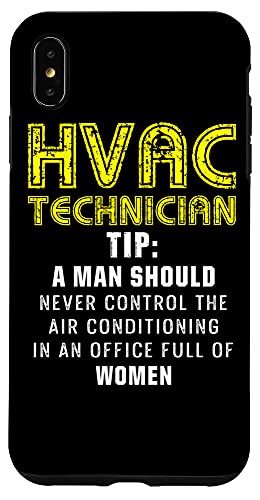 iPhone XS Max HVAC Technician Funny HVAC Tech Case