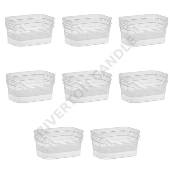 RIVERTON CANDLE & BATH For 15-Qt. Storage Bin with Carry Handles 16 Pack