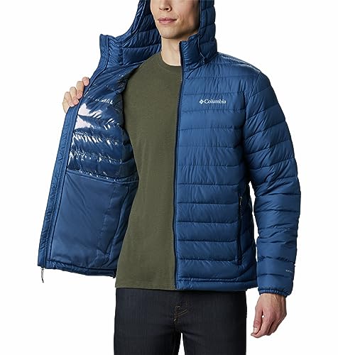 Image of Columbia mens Powder Lite Hooded JacketPowder Lite Hooded Jacket