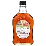 That's why our Grade A maple syrup is renowned for its wonderful flavor, color and consistency Most use it on pancakes, waffles or French toast, but the possibilities are endless Each serving of Maple Grove Farms Pure Maple Syrup contains no high fru...