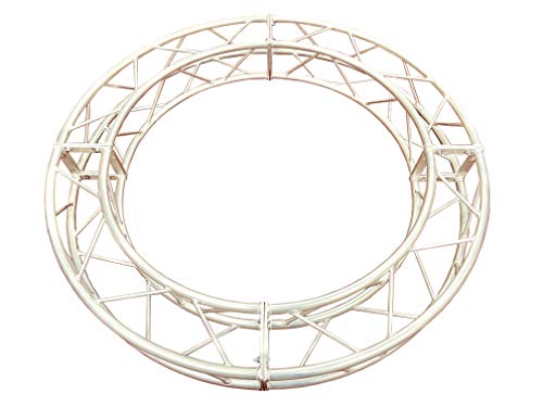 5' Diameter Circle Circular Aluminum Square Truss Piping 8" Width Dj Pa #TOP17