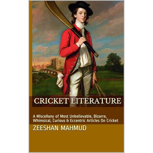 Cricket Literature Audiolibro Por Zeeshan Mahmud arte de portada