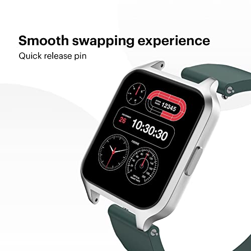 Image of Noise 22 MM Silicone Smartwatch Strap - Red - Compatible with ColorFit Ultra, ColorFit Pro 3 /Assist, ColorFit Nav /Nav+, NoiseFit Endure, NoiseFit Fusion, NoiseFit Evolve