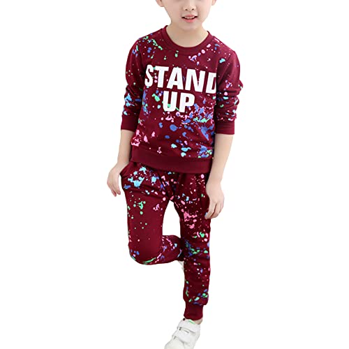 Image of Urtrend Little Girls' Kids 2 Pieces Long Sleeve Top Pants Leggings Clothes Set Outfits