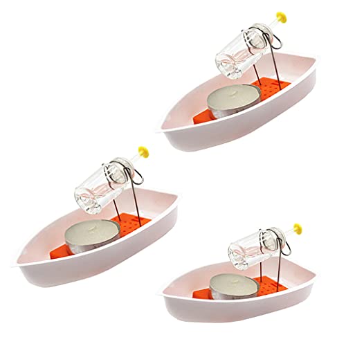 Flameer Candle Powered Steam Boat Science Puzzle Kit Kids Student Learning Toy Physics Experiment School Teaching Aids 3set Flameer Candle Powered Steam Boat Science Puzzle Kit Kids Student Learning Toy Physics Experiment School Teaching Aids 3set