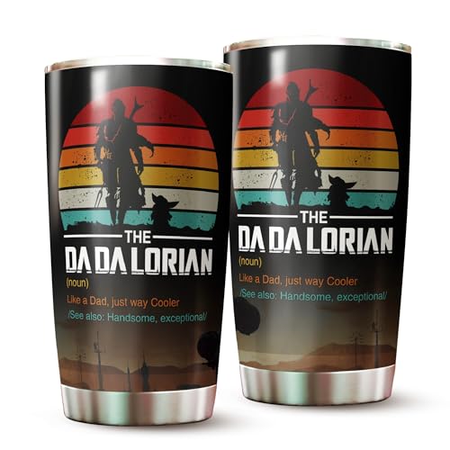 Dad Tumbler - Gifts for Dad on Christmas - Tumbler for Dads - Daddy Cup - Father Coffee Mug - Gift for Father from Daughter, Son, Wife